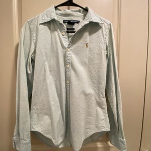SOLD Ralph Lauren Chambray Button Up Shirt